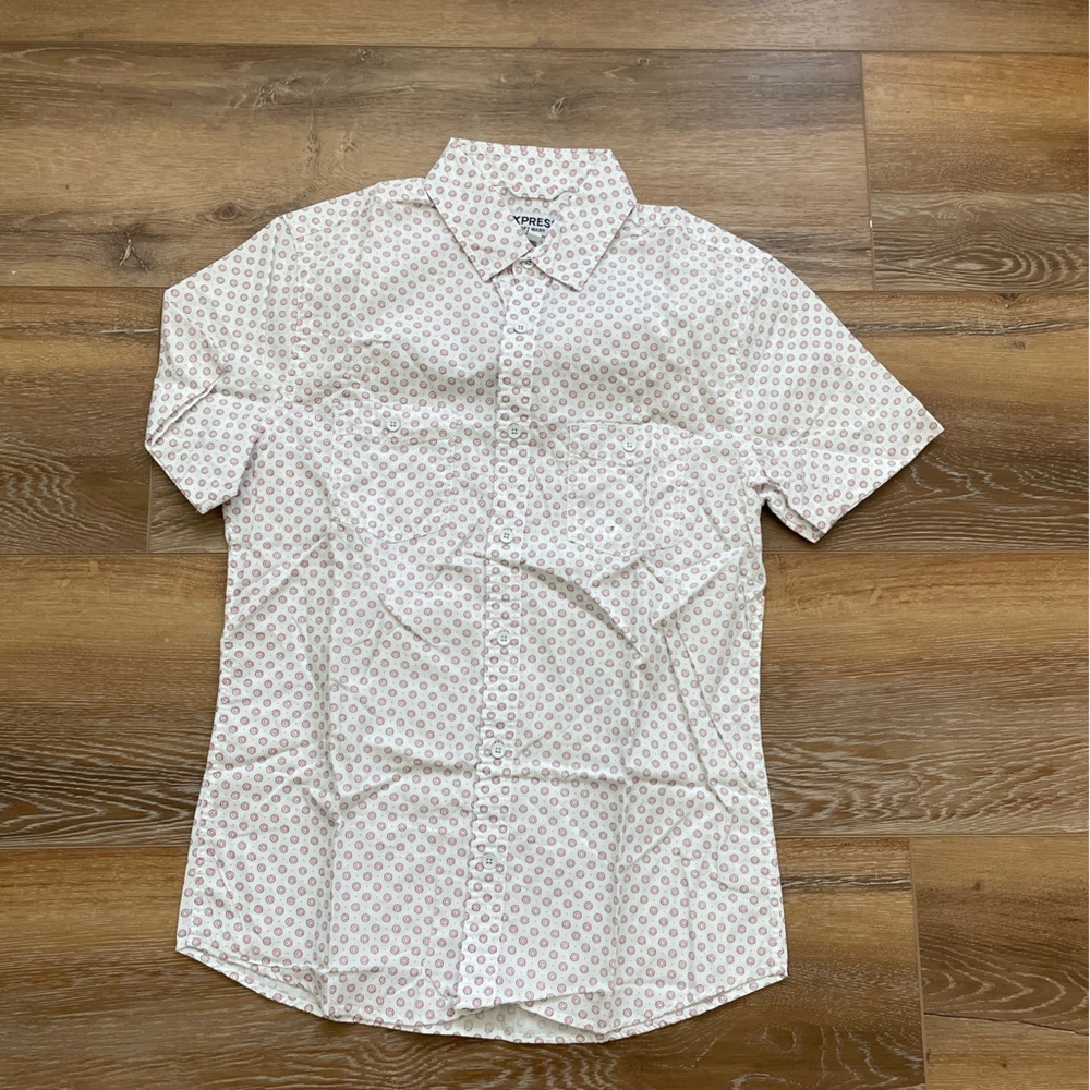 Express. Short Sleeve Shirt. Men. S. NWT